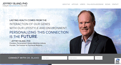 Desktop Screenshot of jeffreybland.com